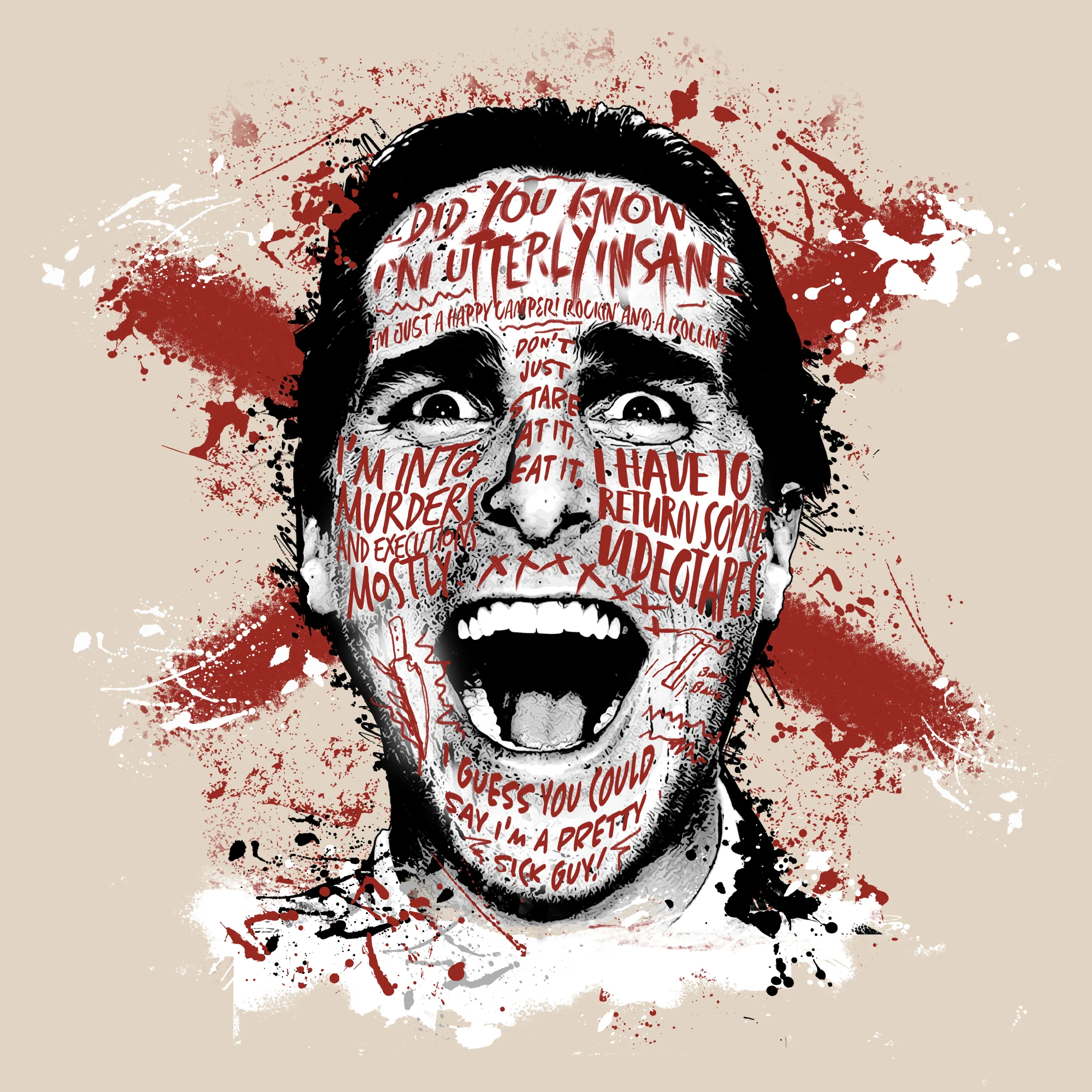 American Psycho - Batmane Pocket Tee - Image 3