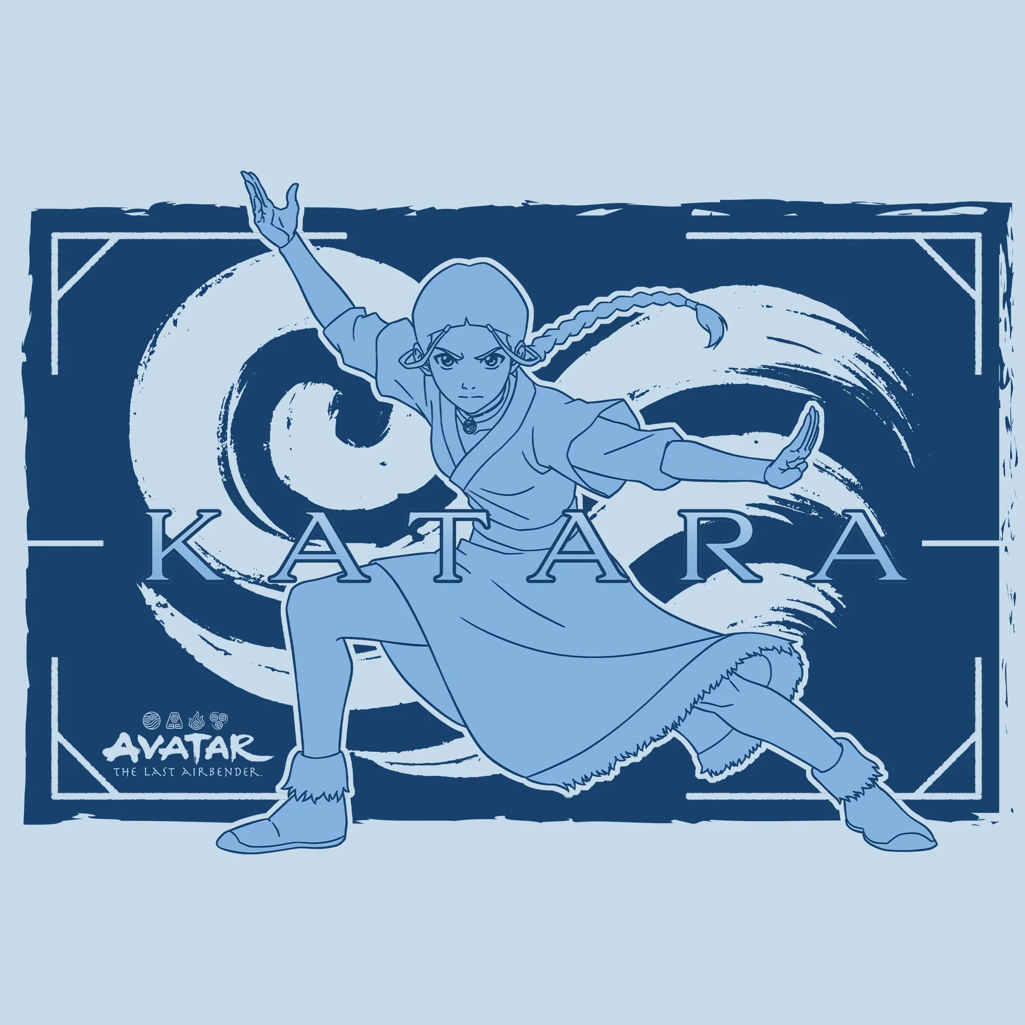 Avatar: The Last Airbender - Katara Fight Tee - Image 2