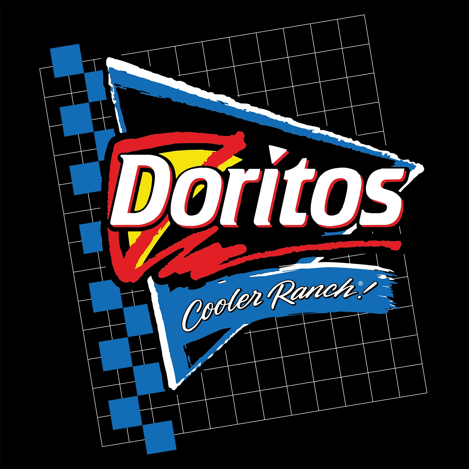 Doritos - Cool Ranch Black Tee - Image 2