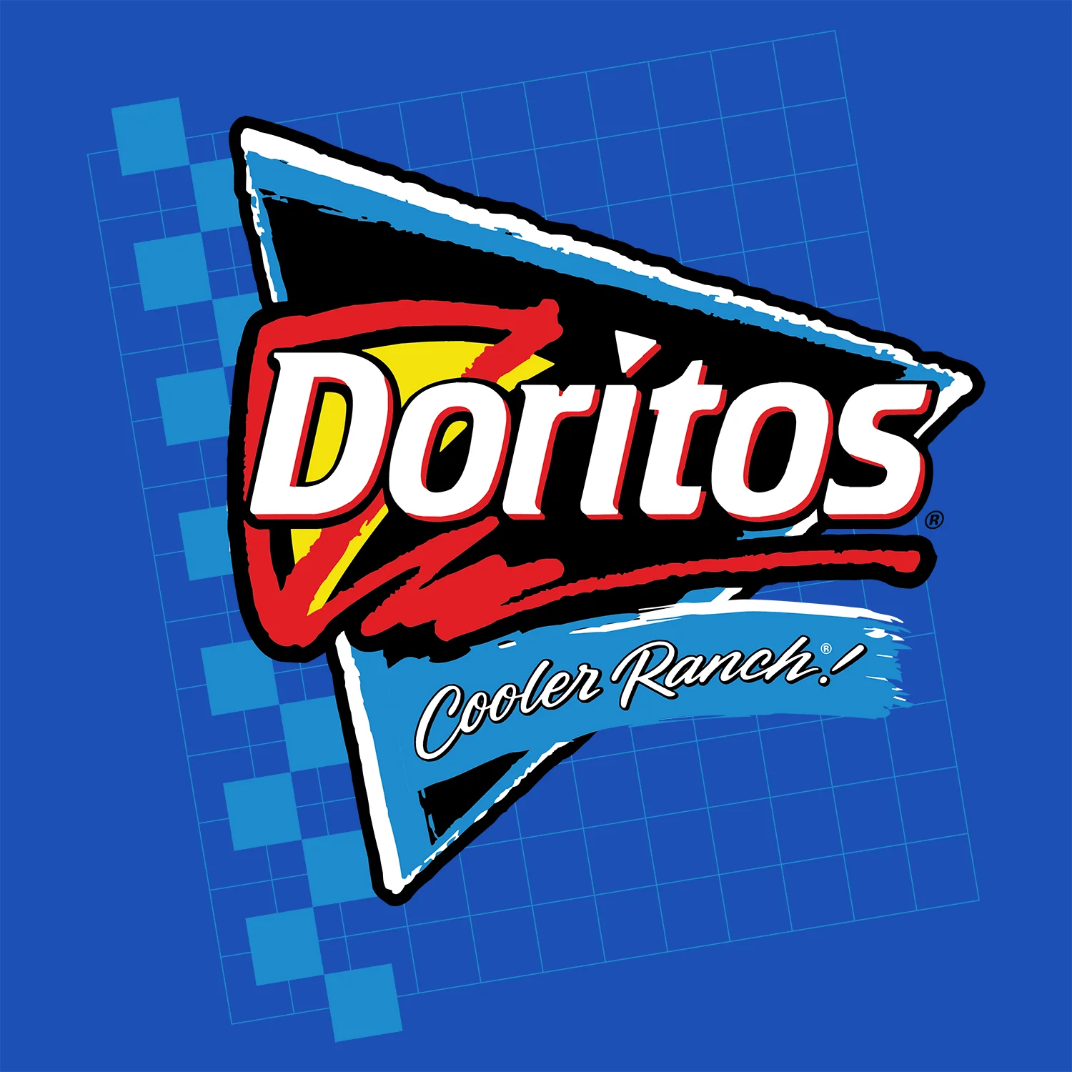 Doritos - Cool Ranch Blue Tee - Image 2