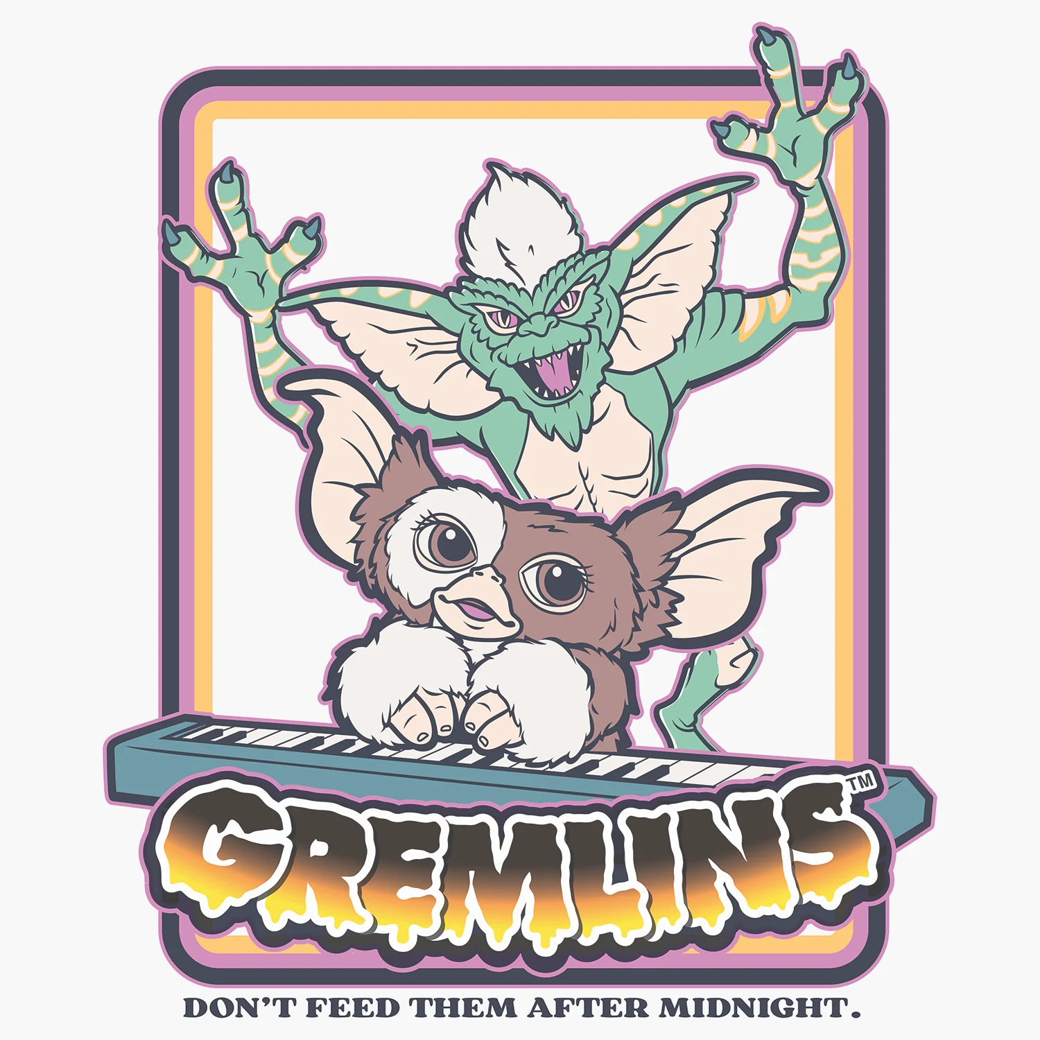 Gremlins - Don't Feed Them After Midnight Tee - Image 2
