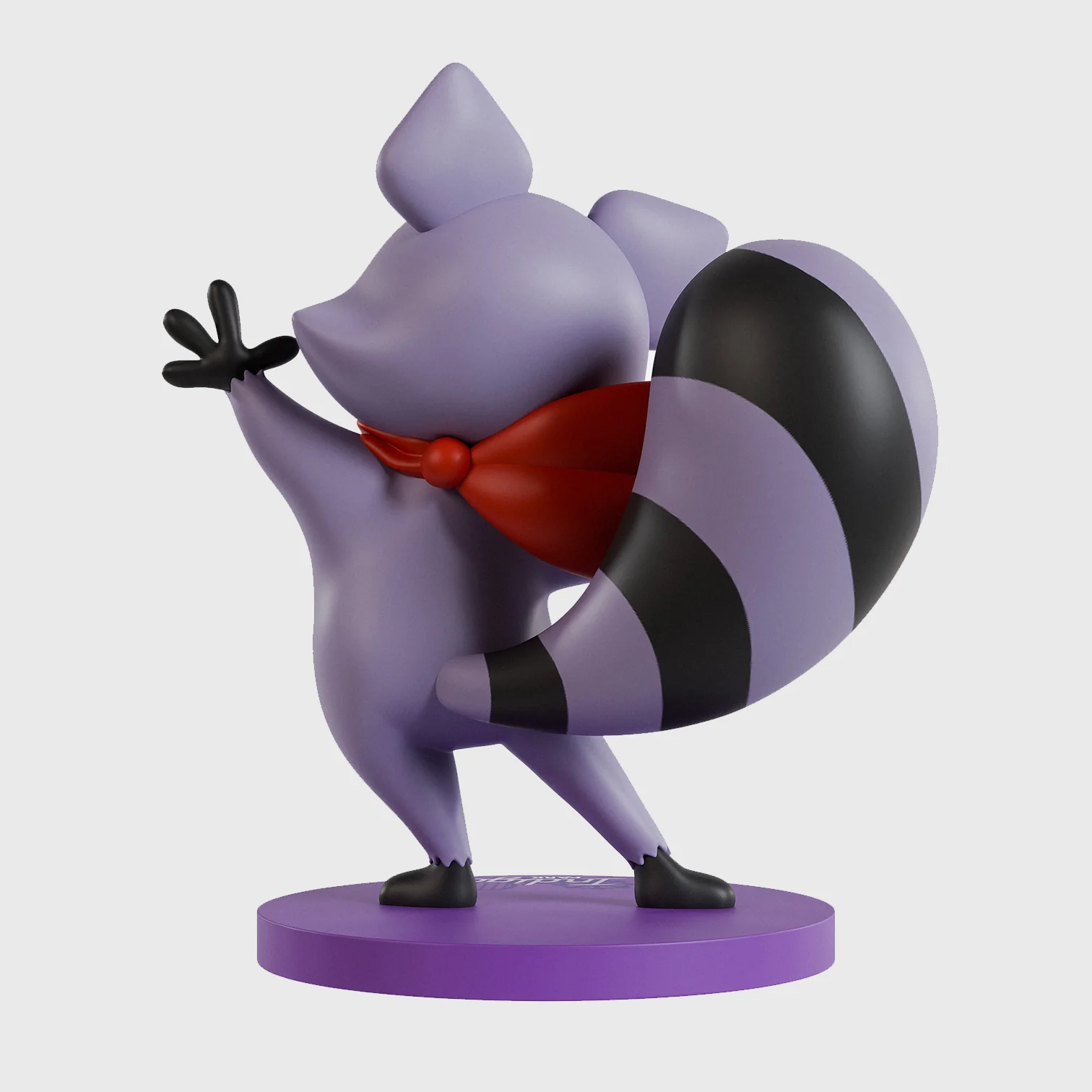 Indigo Park - Rambley the Raccoon 6" Vinyl Figure - Image 4
