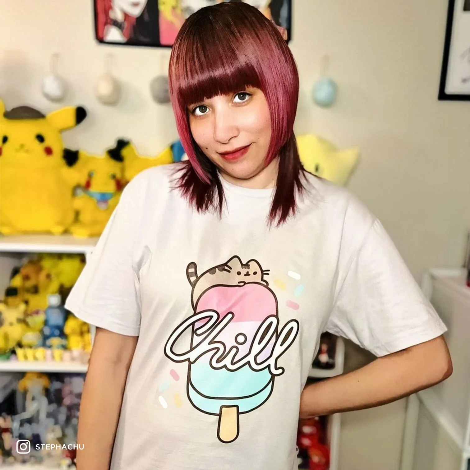 Pusheen - "Chill" Tee - Image 3