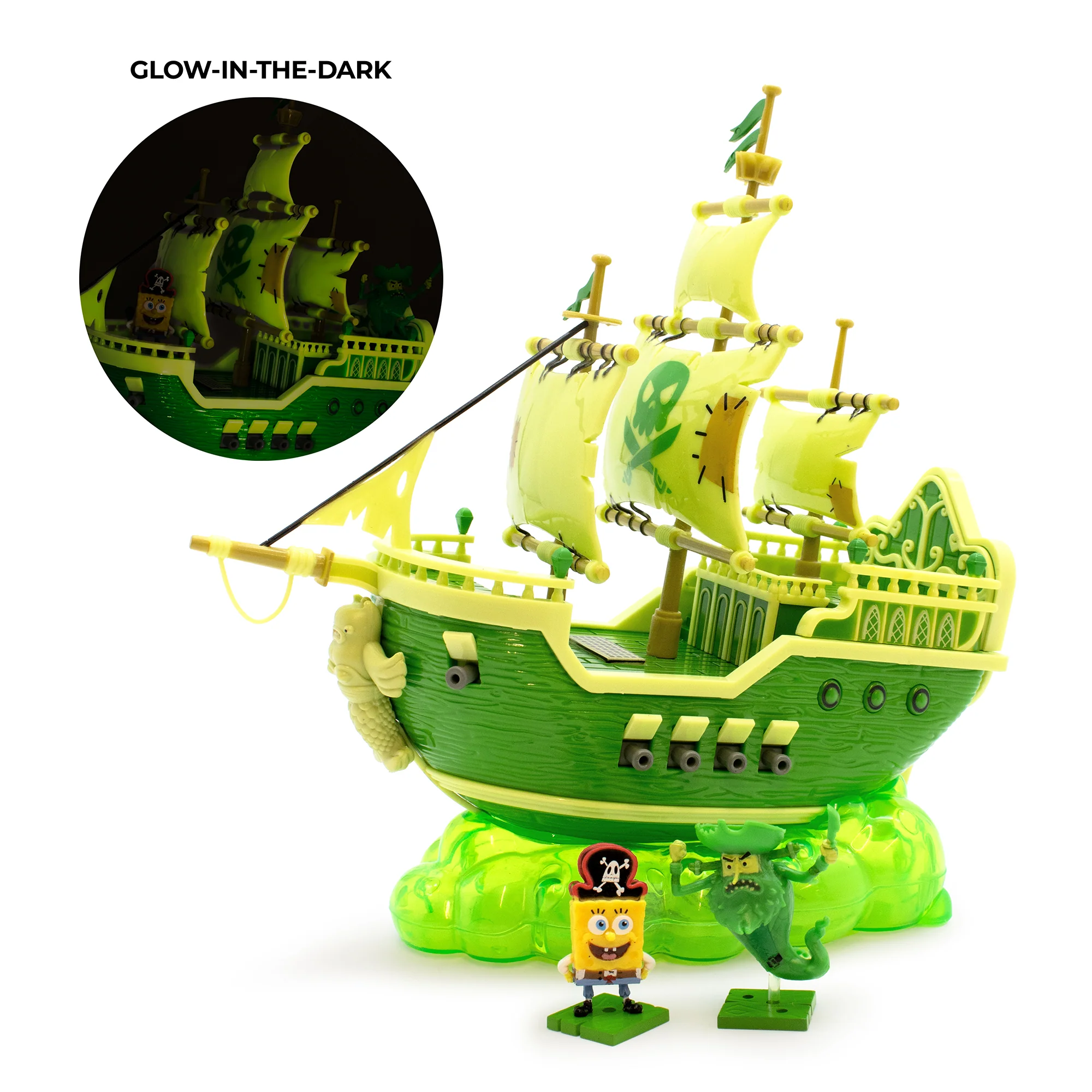 SpongeBob SquarePants - Flying Dutchman's Ship Deluxe Vinyl Figure - Image 4