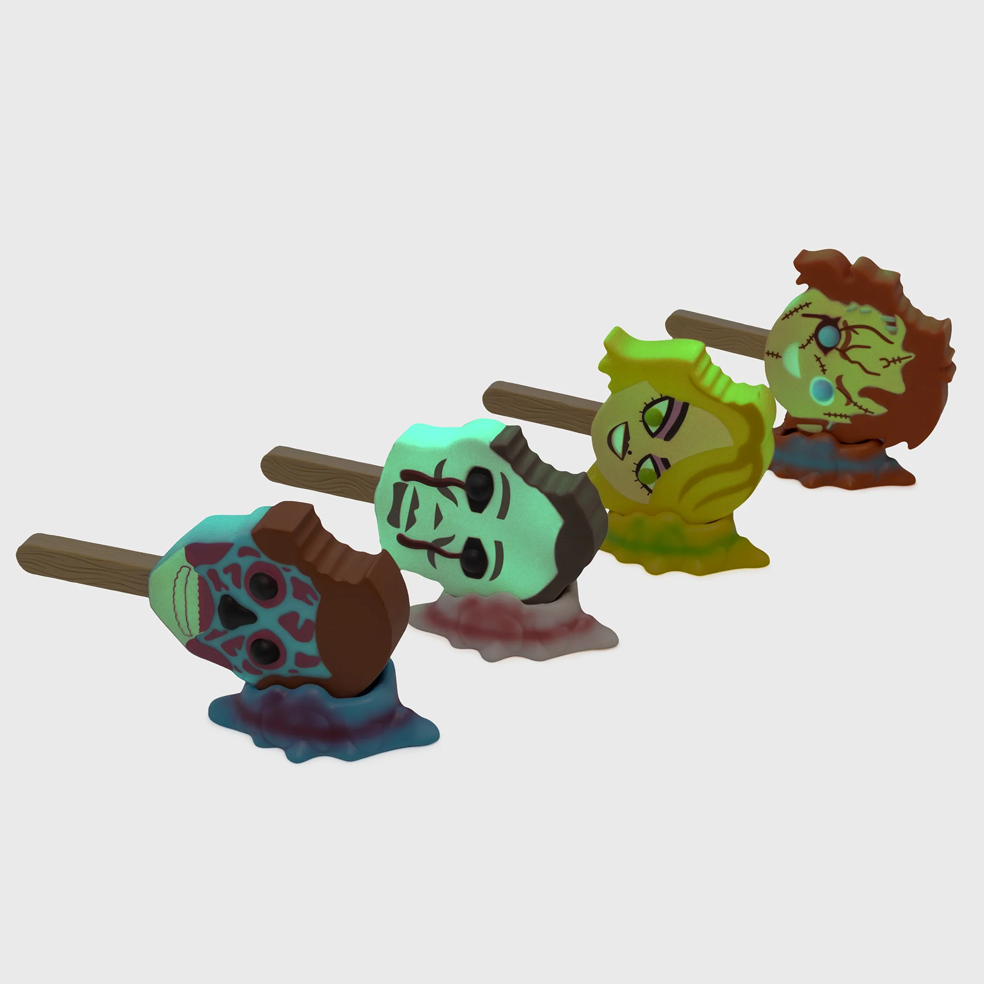 Universal Horror - Exclusive Glow-In-The-Dark Meltz 4-Pack - Image 2
