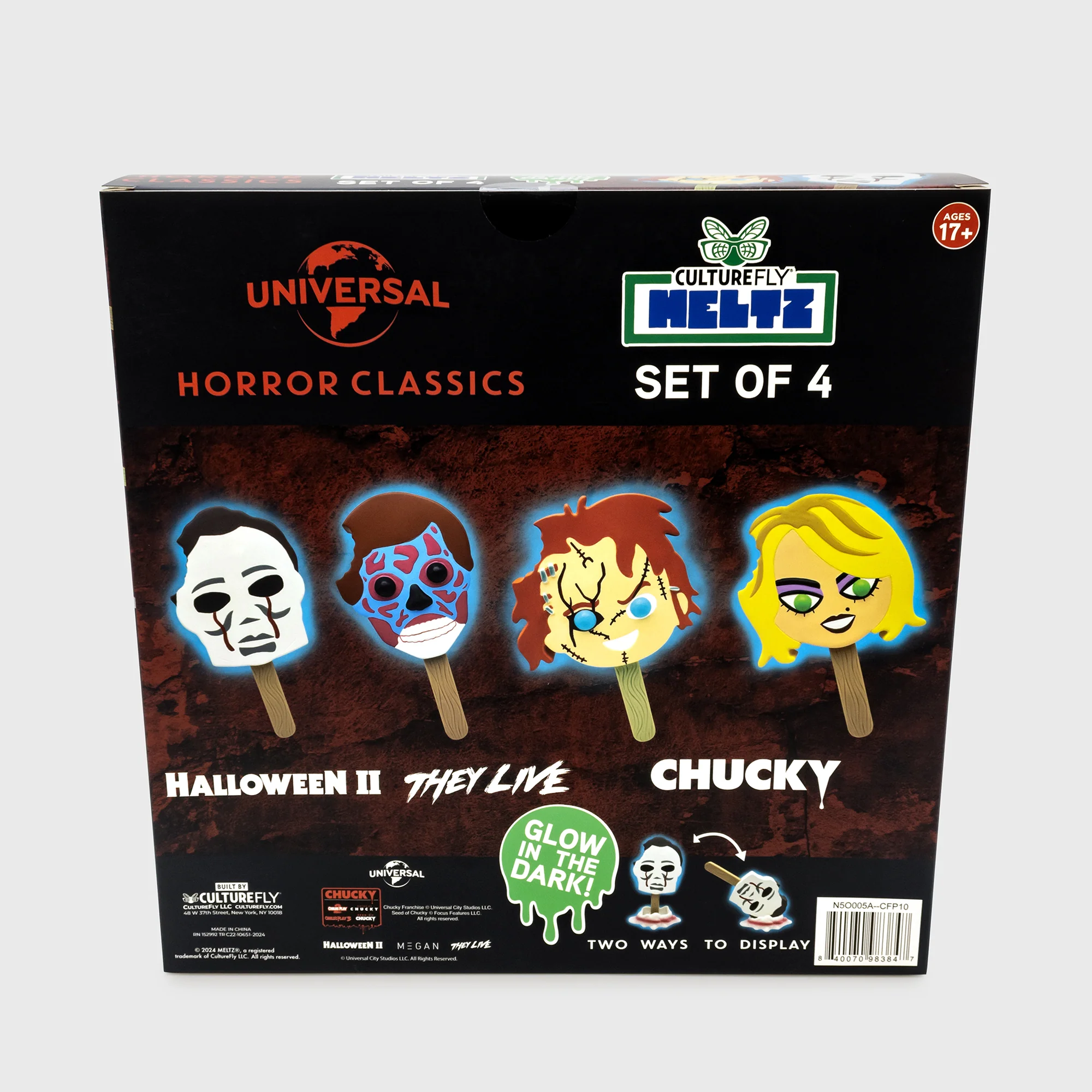 Universal Horror - Exclusive Glow-In-The-Dark Meltz 4-Pack - Image 4